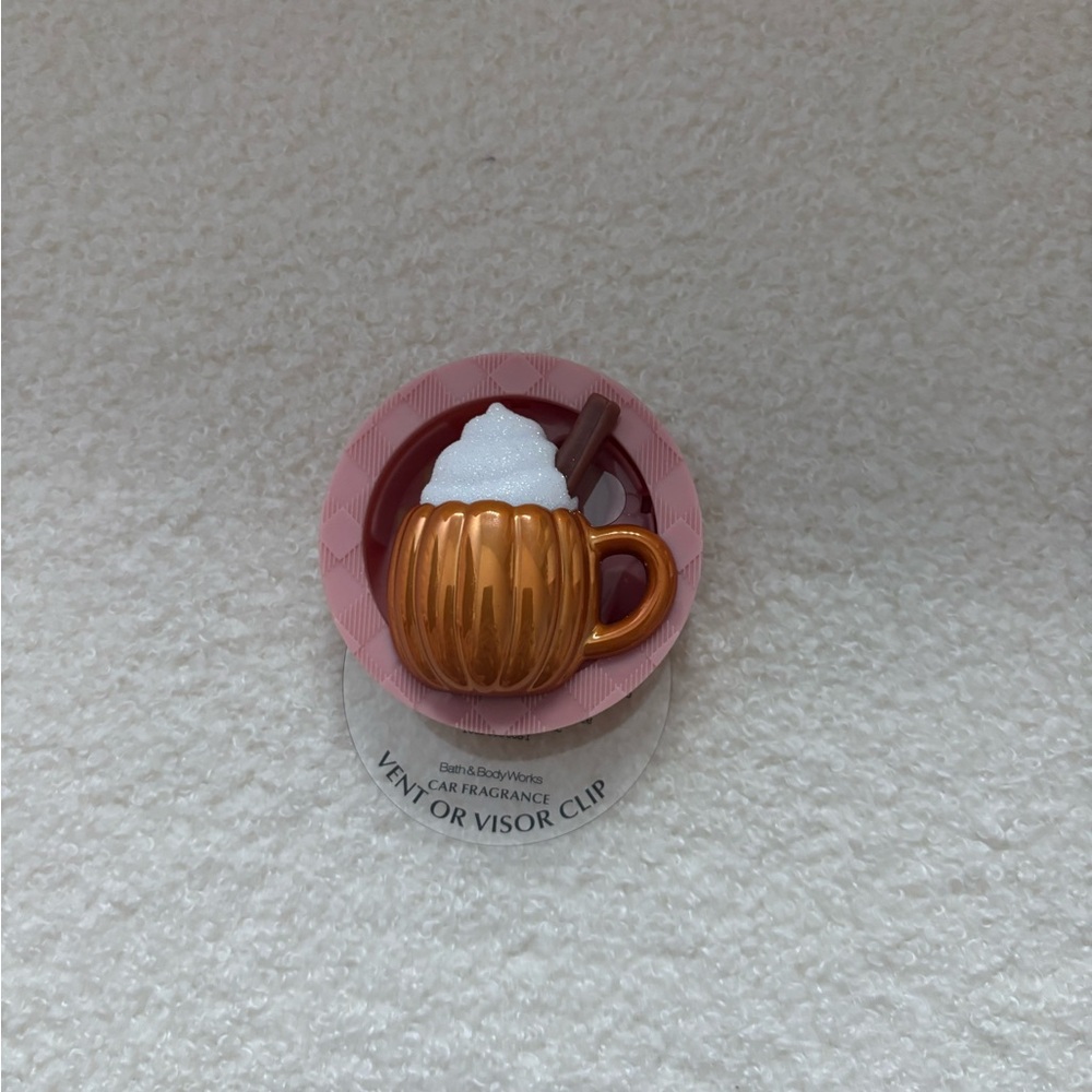 Bath & Body Works Pumpkin Mug Vent Clip